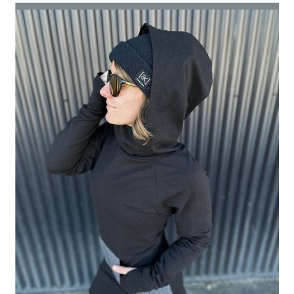 Seam Of Life Hemp Organic Cotton Hoodie Dress / size small - Picture 10 of 13